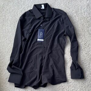 Elegant Black Dress Shirt